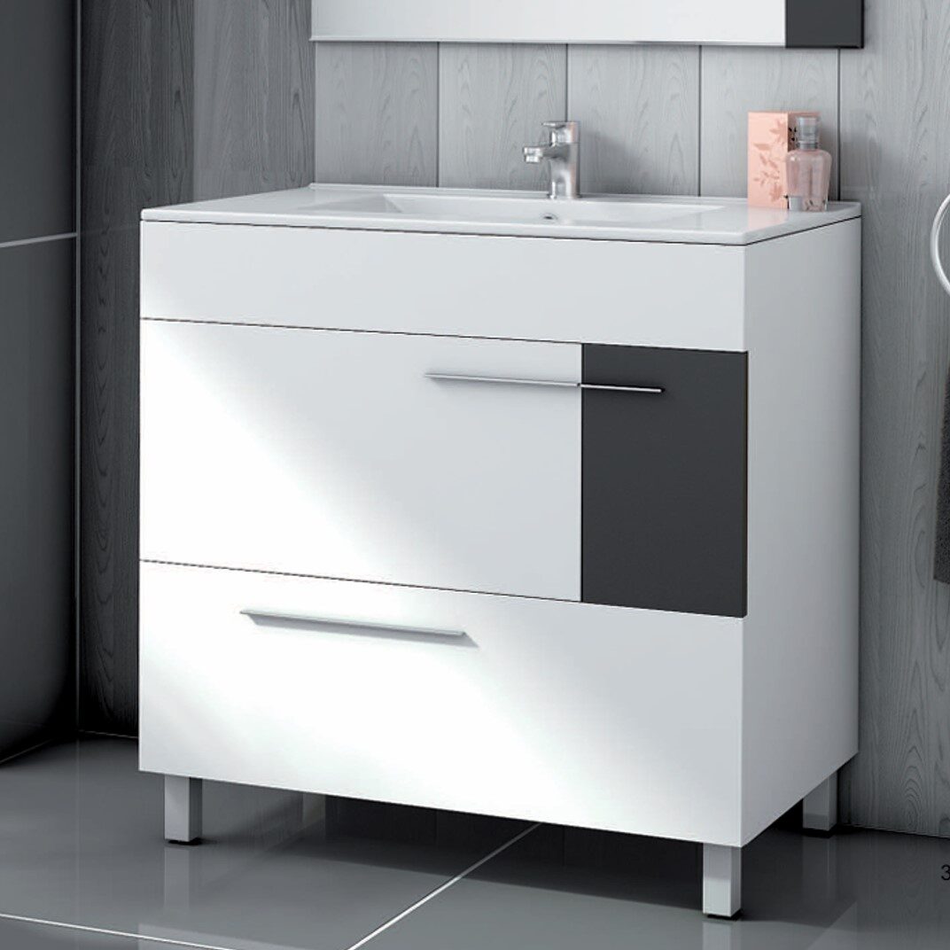 MUEBLE MADRID 80 MUEBLE DE LAVABO MADRID 80 PARA CUARTOS DE BAÑO, EMPRESAS DE REFORMAS EN MADRID